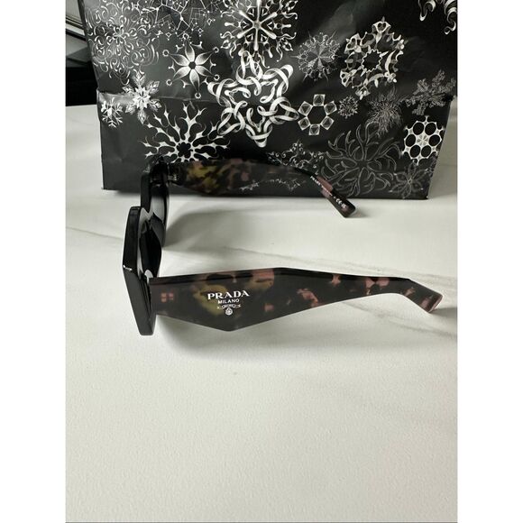 Prada Symbole Rectangular Sunglasses, 51mm $475 - Picture 4 of 8